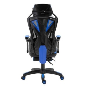 Silla Gaming BLUR en Piel y Malla color Negro/Azul