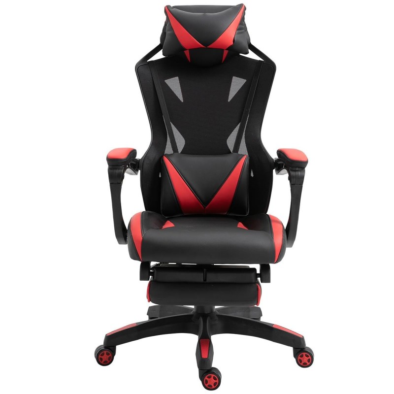 Silla Gaming BLUR en Piel y Malla color Negro/Azul