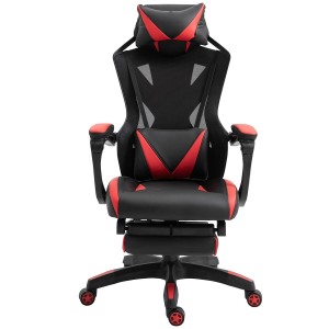 Silla Gaming BLUR en Piel y Malla color Negro/Azul