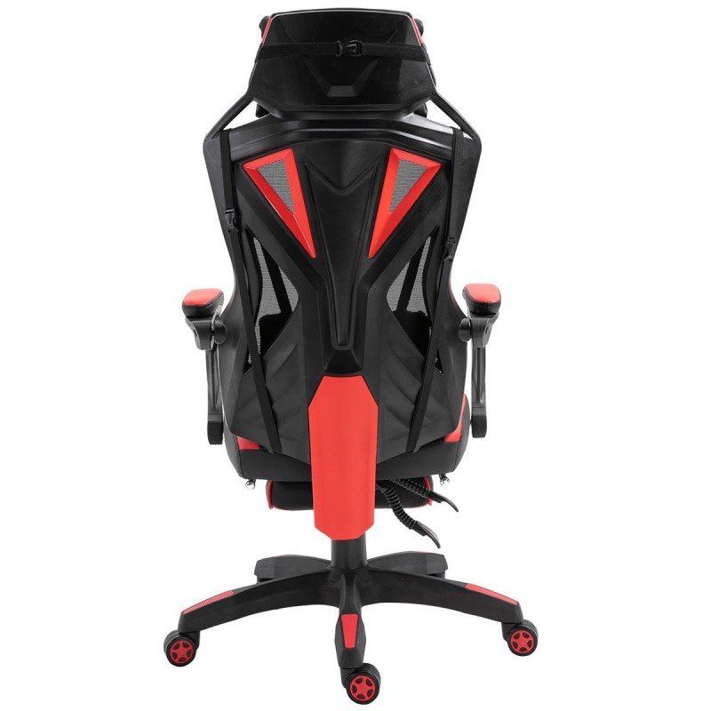 Silla Gaming BLUR en Piel y Malla color Negro/Azul