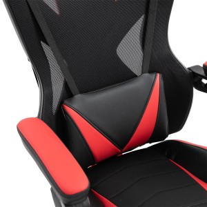 Silla Gaming BLUR en Piel y Malla color Negro/Azul