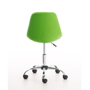 Silla de oficina EMILY PIEL en color negro