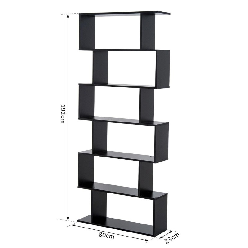 Estantería KEDER en Madera color Negro