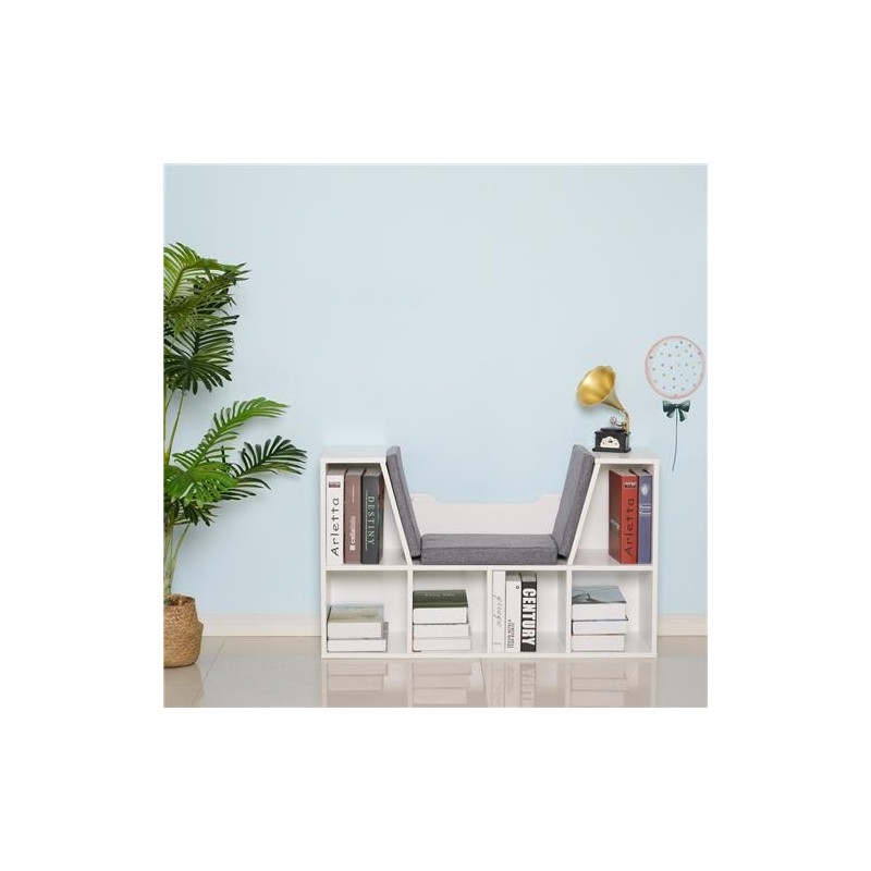Estantería MERIDIAN en Madera color Blanco