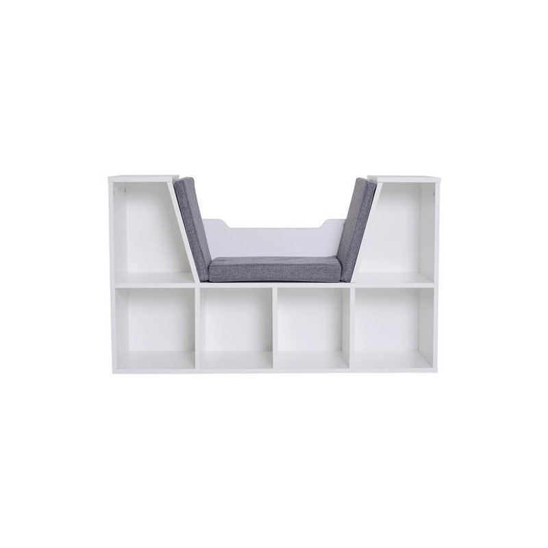 Estantería MERIDIAN en Madera color Blanco