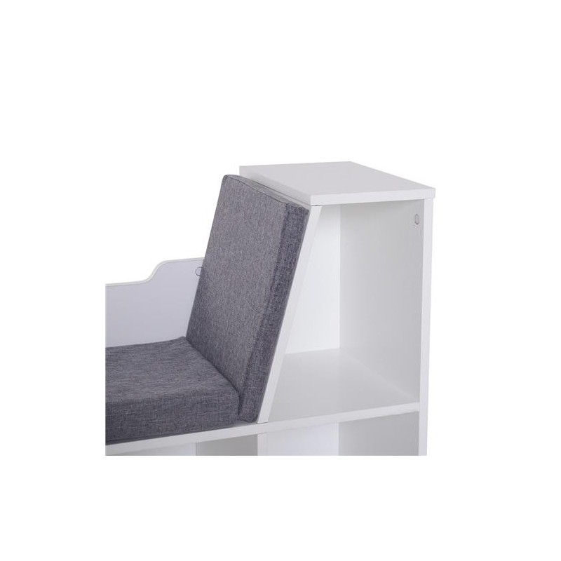 Estantería MERIDIAN en Madera color Blanco