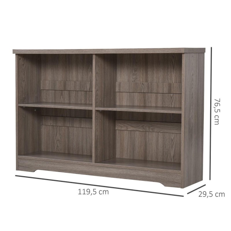 Estantería DALLAS en Madera color Blanco