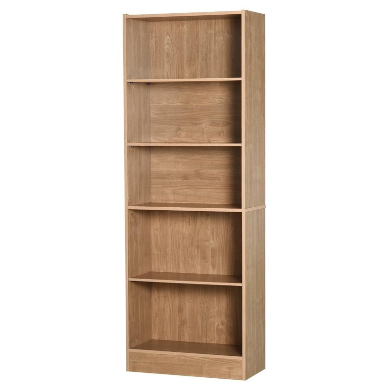 Estantería KEALI en Madera color Negro Wengué 