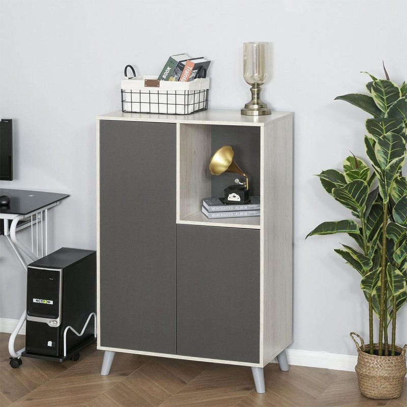 Armario TUCSON en Madera color Gris