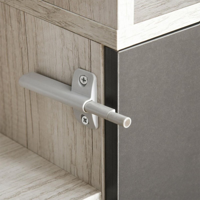 Armario TUCSON en Madera color Gris