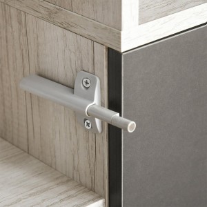 Armario TUCSON en Madera color Gris