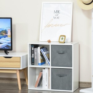Estantería DAVOS, Moderna y funcional, en Madera color Blanco