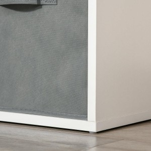 Estantería COLORADO, Moderna y funcional, en Madera color Blanco