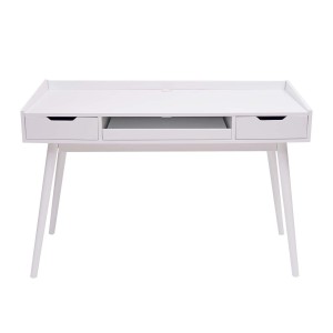 Mesa de Ordenador NYME en Madera color Blanco