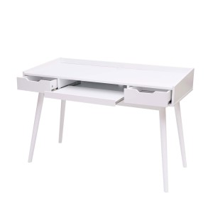 Mesa de Ordenador NYME en Madera color Blanco