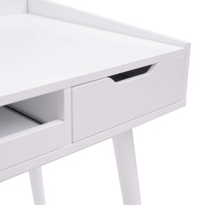 Mesa de Ordenador NYME en Madera color Blanco