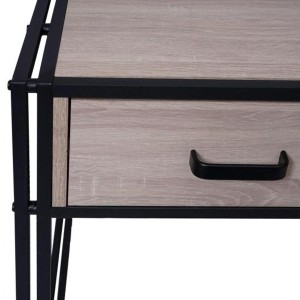 Mesa para Ordenador ROXY, 120x70x76 cm, color Marrón oscuro