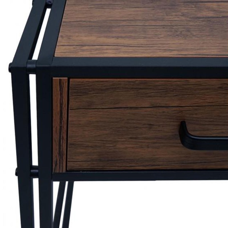 Mesa para Ordenador ROXY, 120x70x76 cm, color Marrón oscuro