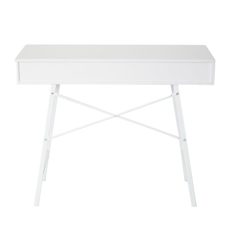 Mesa para Ordenador NILSA, 120x60x76 cm, color Negro