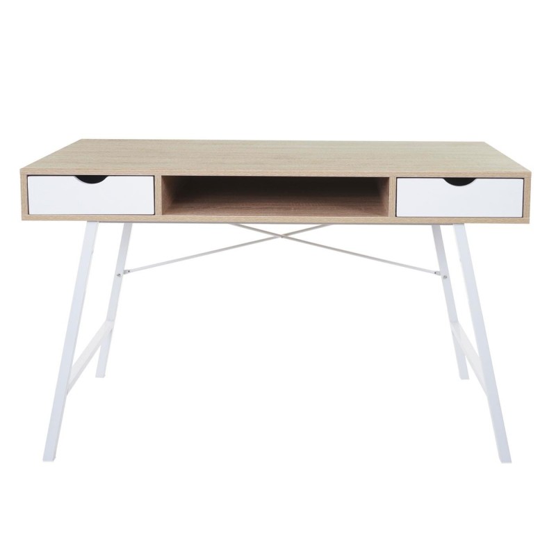 Mesa para Ordenador NILSA, 120x60x76 cm, color Negro