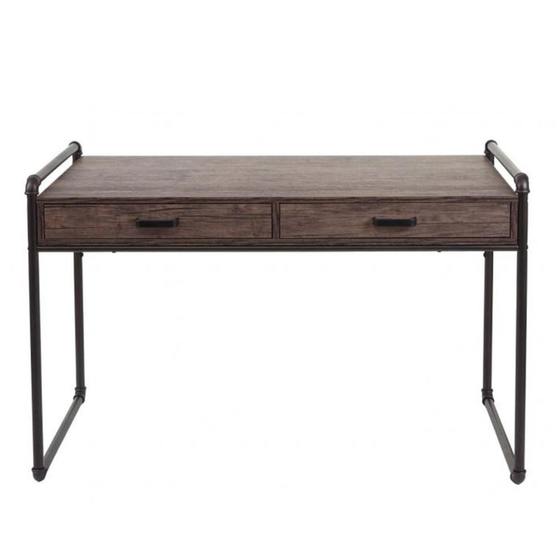 Mesa para Ordenador ZENIT, 120x60x75 cm, color Marrón oscuro