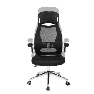 Silla Ergonómica NIKI en Malla Transpirable color Negro 2