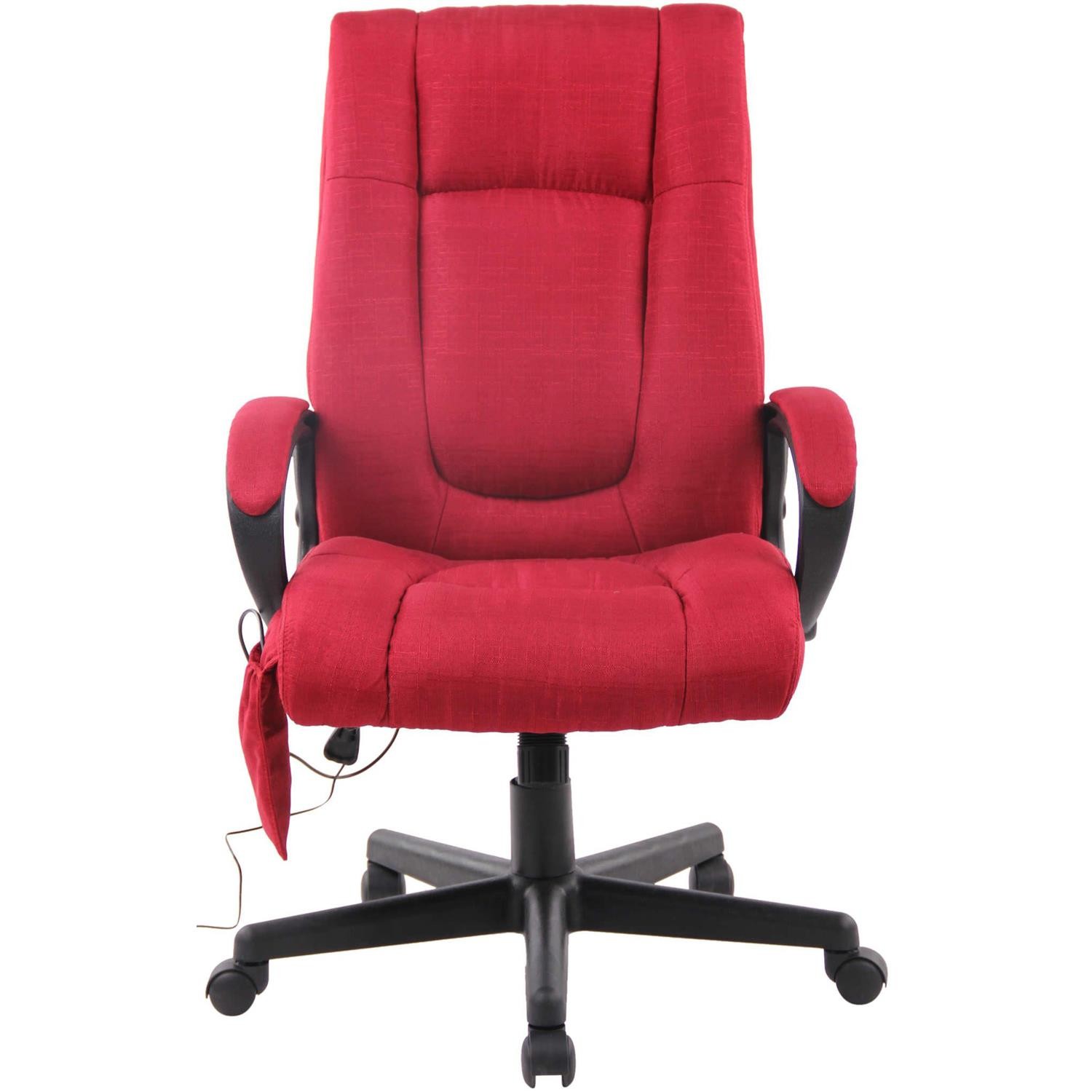 Silla de Oficina NINA MASAJE TELA, Robusta, Gran Acolchado, color Negro