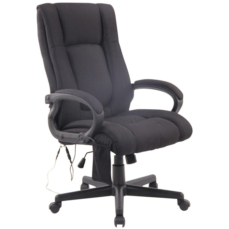 Silla de Oficina NINA MASAJE TELA color Negro
