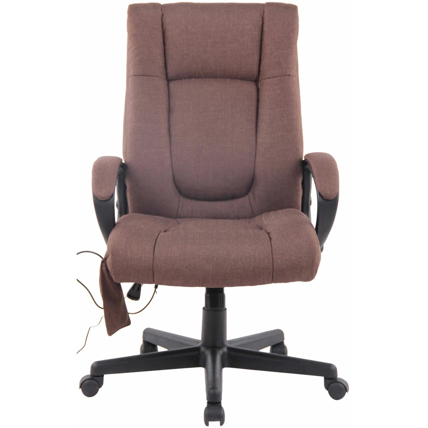 Silla de Oficina NINA MASAJE TELA, Robusta, Gran Acolchado, color Negro