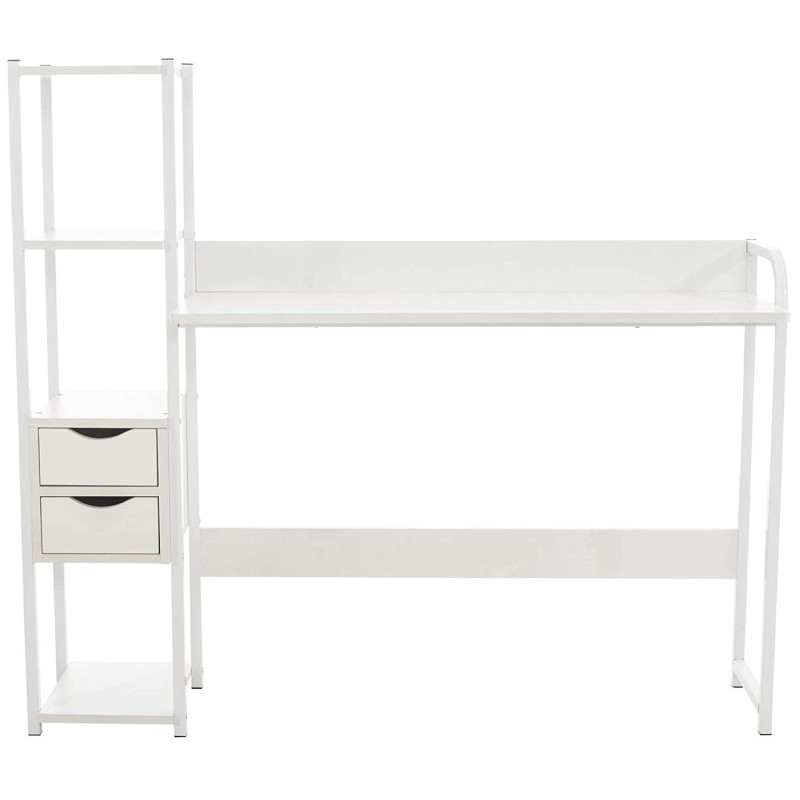 Mesa de Oficina SIDE en Metal y Madera color Negro