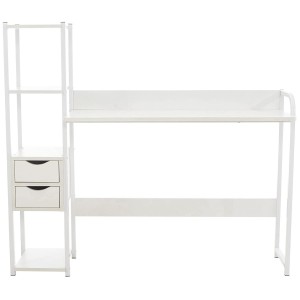 Mesa de Oficina SIDE en Metal y Madera color Negro