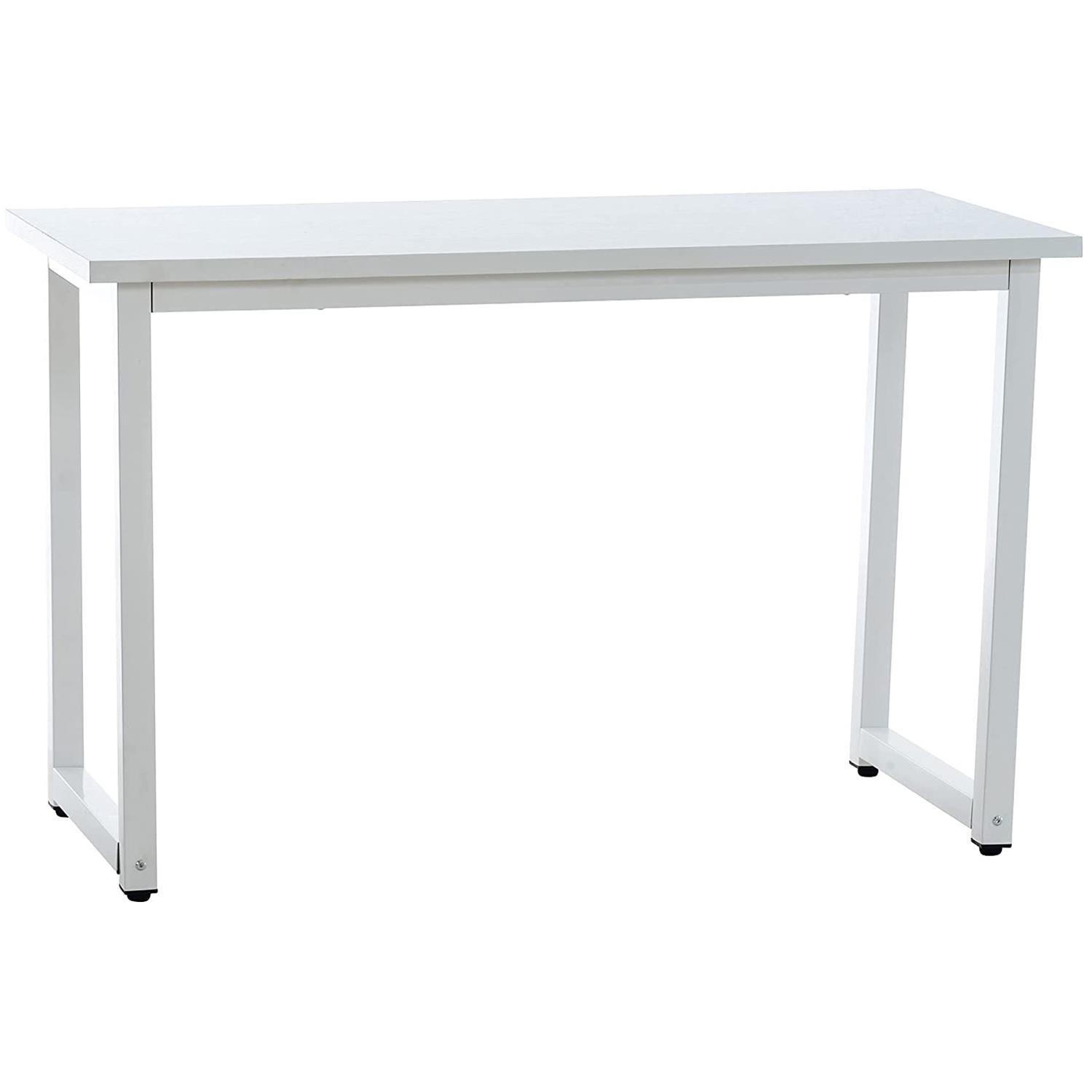 Mesa de Oficina LEDA, 120x60x75 cm, en Metal y Madera, color Negro