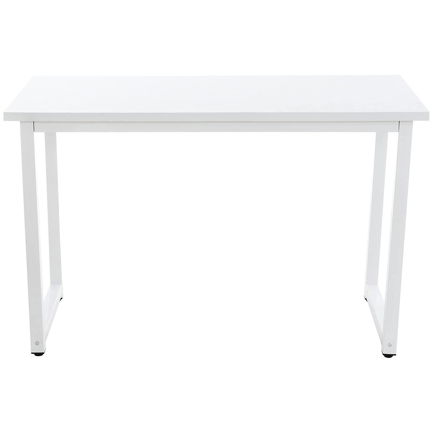 Mesa de Oficina LEDA, 120x60x75 cm, en Metal y Madera, color Negro