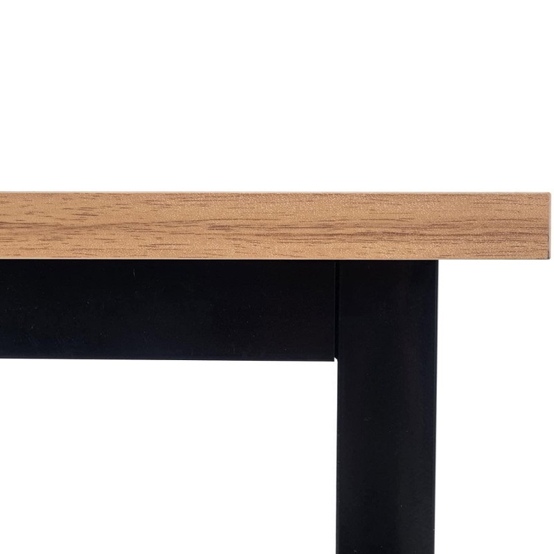Mesa de Oficina LEDA color Negro
