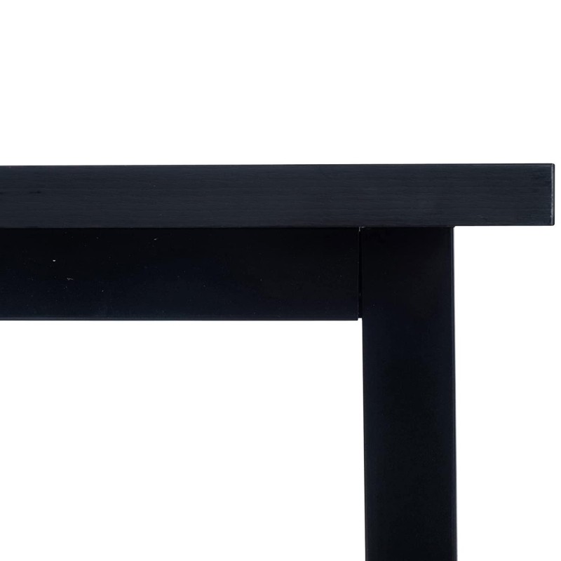 Mesa de Oficina LEDA color Negro