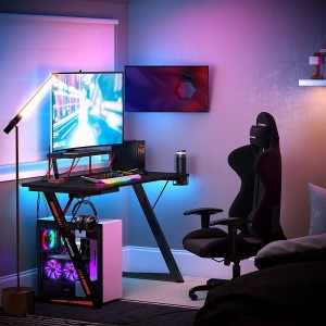 Mesa Gaming HYPER color Negro