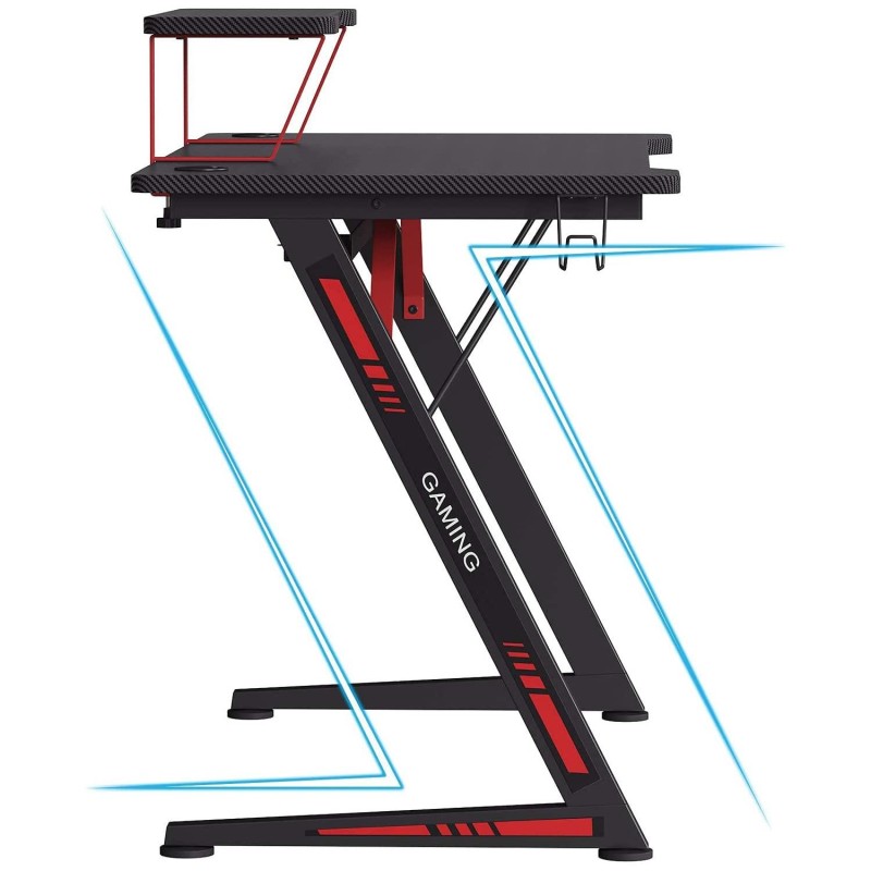 Mesa Gaming HYPER color Negro