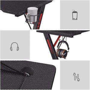 Mesa Gaming HYPER color Negro