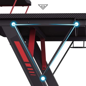 Mesa Gaming HYPER color Negro