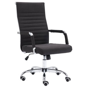 Silla de Oficina BERLIN TELA en Negro