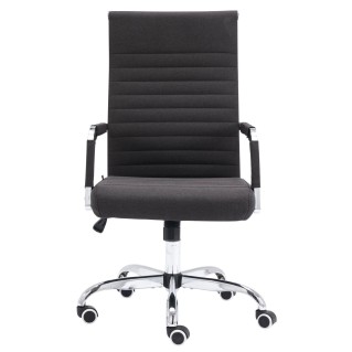 Silla de Oficina BERLIN TELA en Negro 2