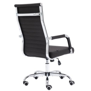 Silla de Oficina BERLIN TELA en Negro