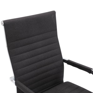 Silla de Oficina BERLIN TELA en Negro