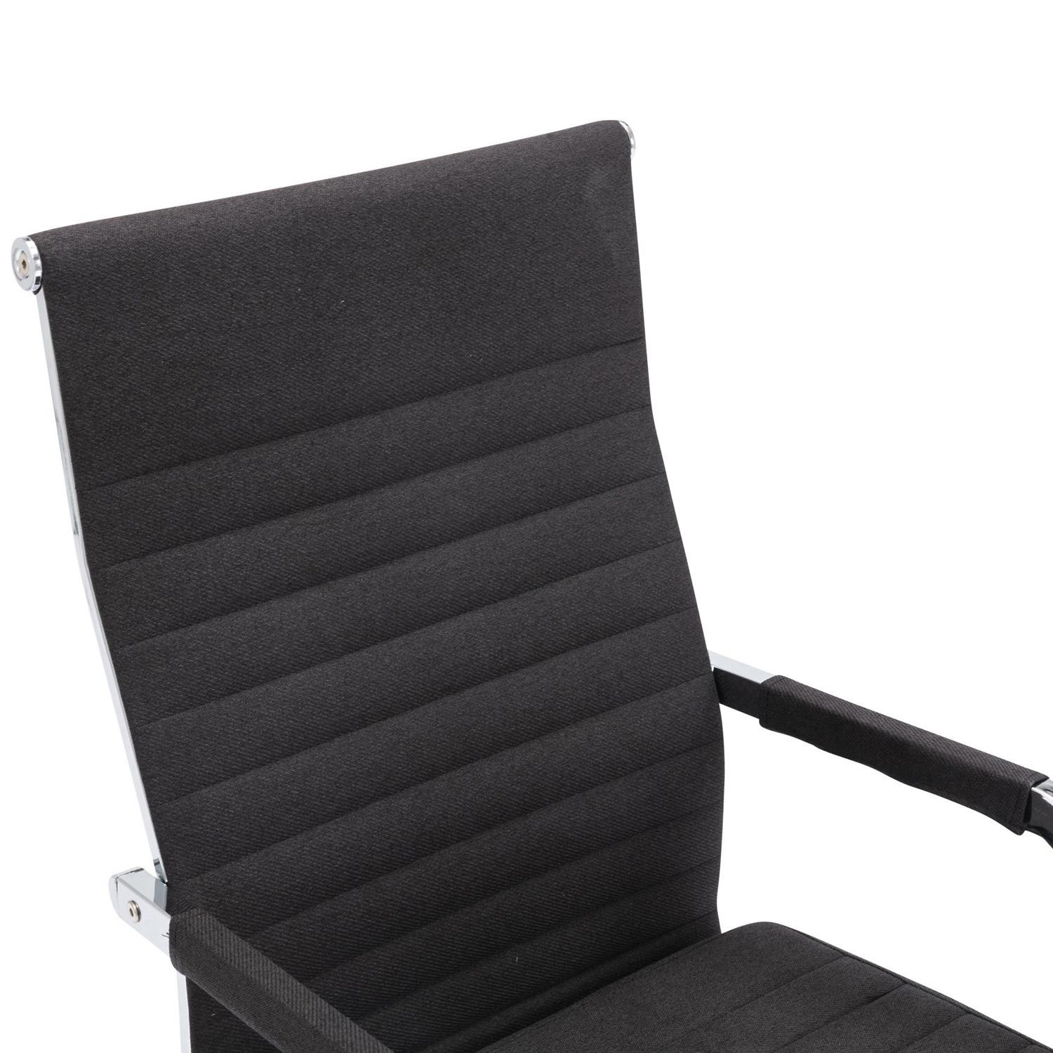 Silla de Oficina BERLIN TELA, Elegante Diseño, Muy Confortable, en Negro