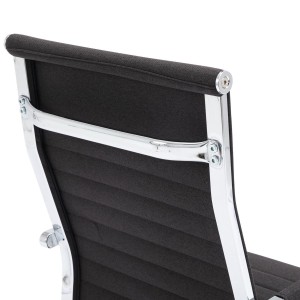 Silla de Oficina BERLIN TELA en Negro