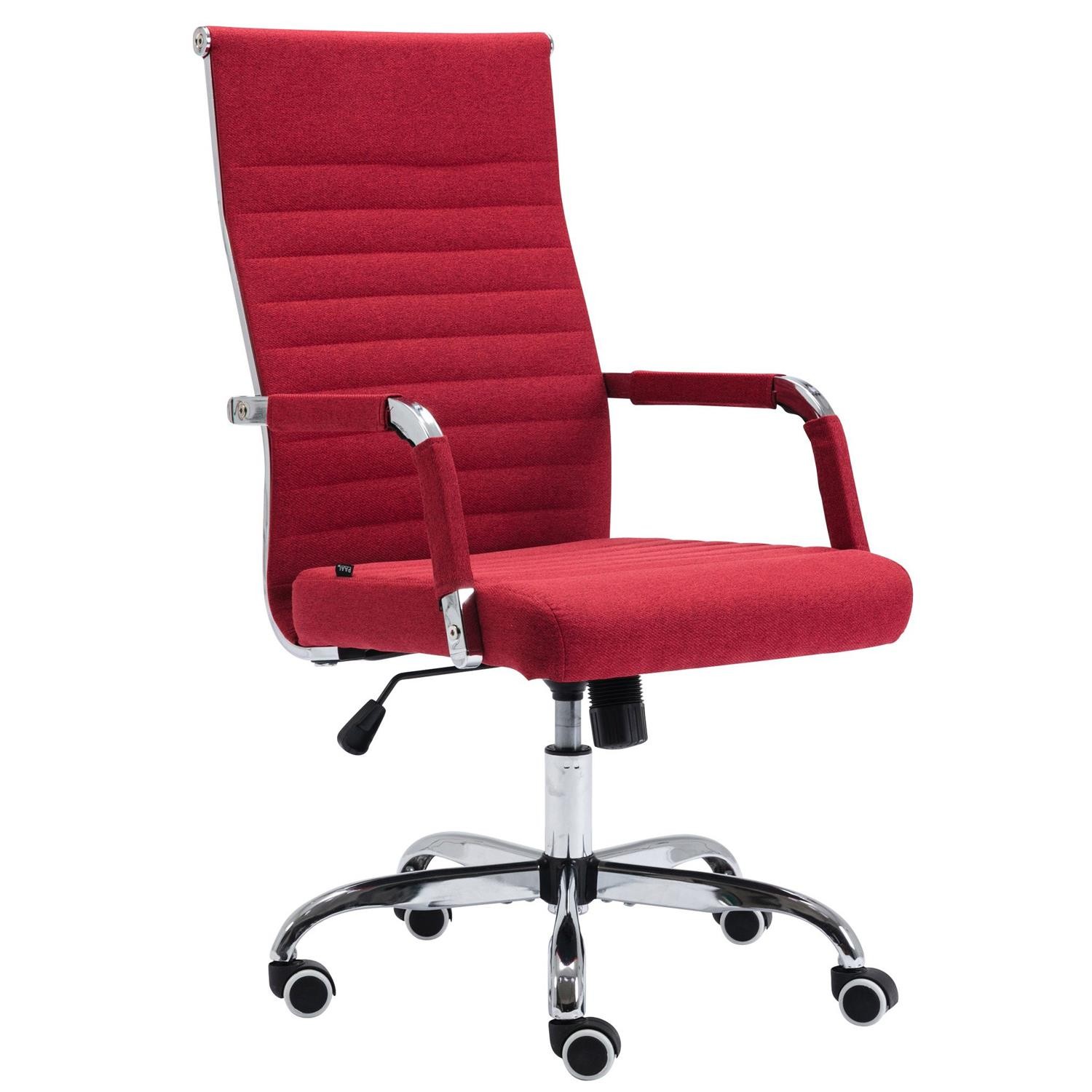 Silla de Oficina BERLIN TELA, Elegante Diseño, Muy Confortable, en Negro