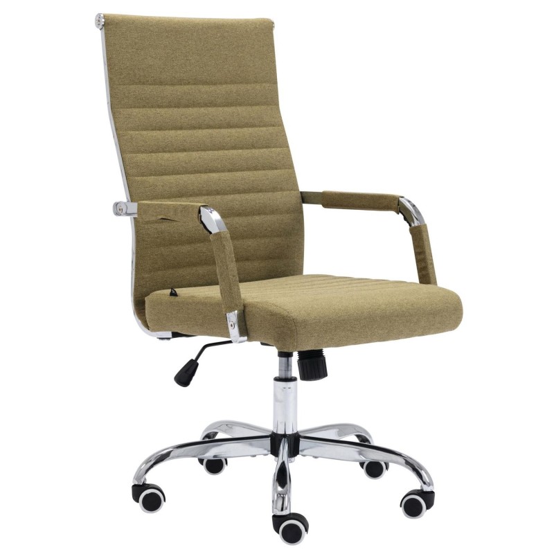 Silla de Oficina BERLIN TELA en Negro