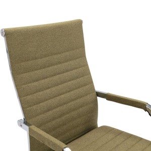 Silla de Oficina BERLIN TELA en Negro
