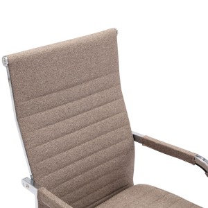 Silla de Oficina BERLIN TELA en Negro
