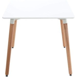 Mesa BERGER, 80x80x75cm, color Negro